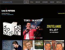 Tablet Screenshot of louispeters.info